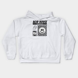 ACID HOUSE  - 303 Basslines (black) Kids Hoodie